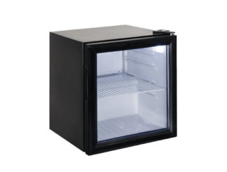Barkøleskab med glaslåge - Kompakt